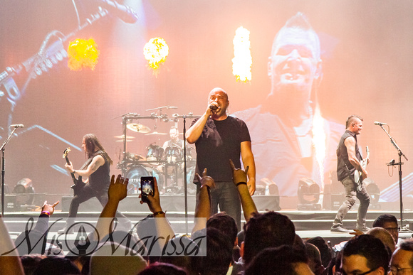 Disturbed  performs in San Diego